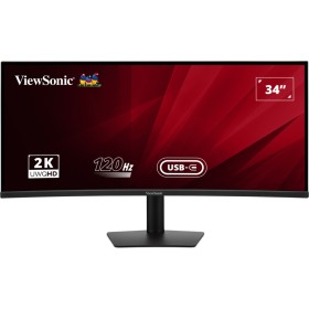 Viewsonic Monitor VA 34'' UWQHD IPS Curved UltraWide 120Hz USB-C Hub/PD/Speakers VA3420C