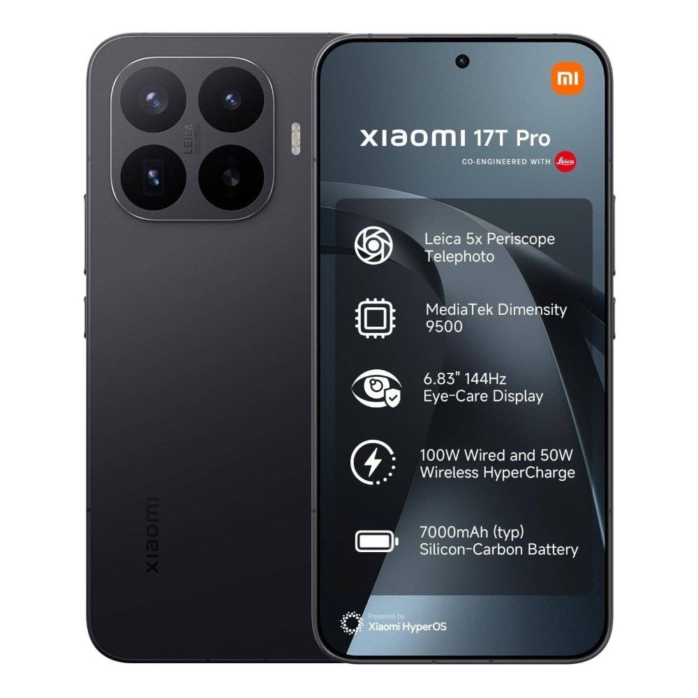 Xiaomi 17T Pro 512GB 12GB Black