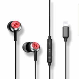 Baseus Earphone P02 Lightning Call Digital Black/Gray