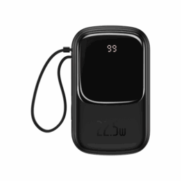 Baseus Power Bank 20000mAh QPOW 22.5W with Type C Cable Black