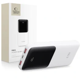 Tech-Protect PB01 Powerbank 10000mAh 22.5W White