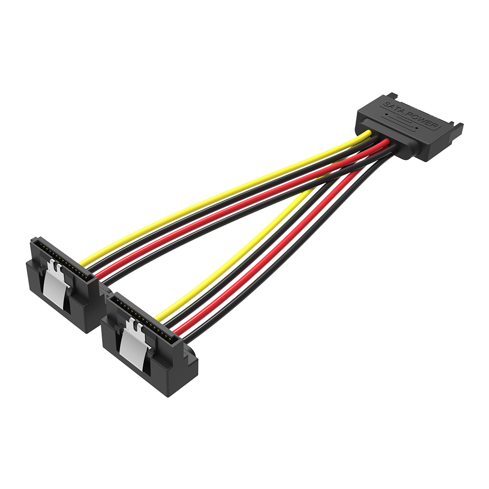 Vention IT Cable SATA 15P M to 2x15P F Power Splitter 0.15m KDBBB