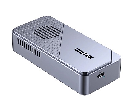 Unitek M2 SSD NVME Enclosure 80Gbps with Intelligent Cooling TBT 5 & USB 4v2 S1253B