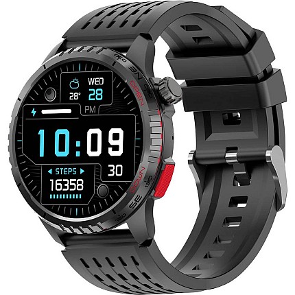 Denver Smartwatch with Call Function, Blood Pressure, GPS, SWG-345B BLACK