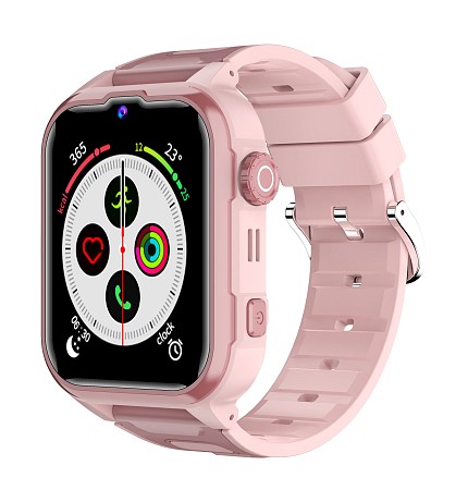 Denver KIDS Smartwatch with 4G, GPS, Video Calls, SOS Calling, IP65 SWGL-149RO Rose