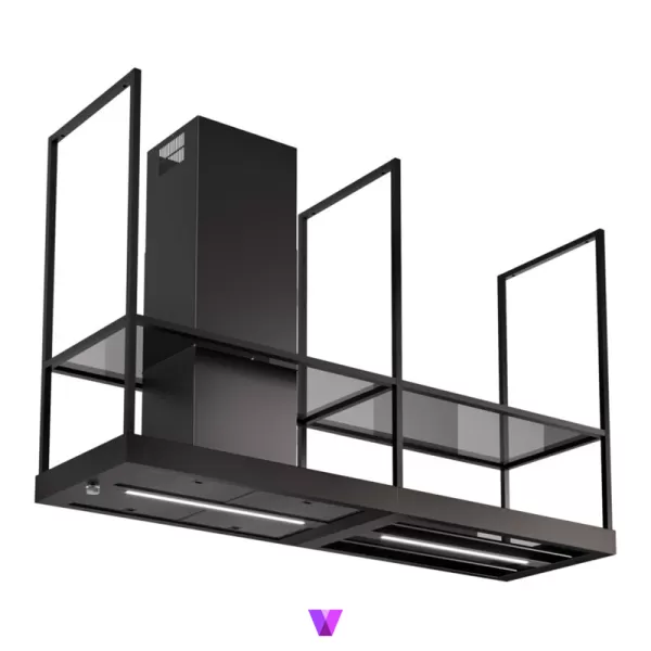 Faber T-Shelf Dream Island hood - 180cm, Matte Black