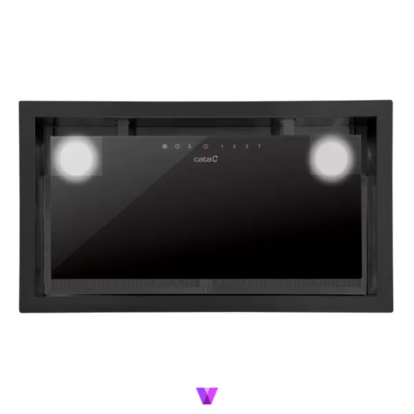 Cata GC Dual Built in Hood - 50cm, Glass Black
