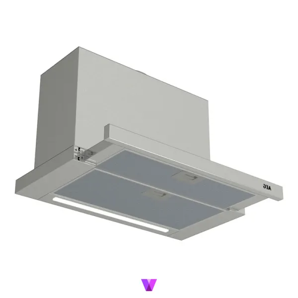 Aeg Sliding Hood - 60cm, Inox
