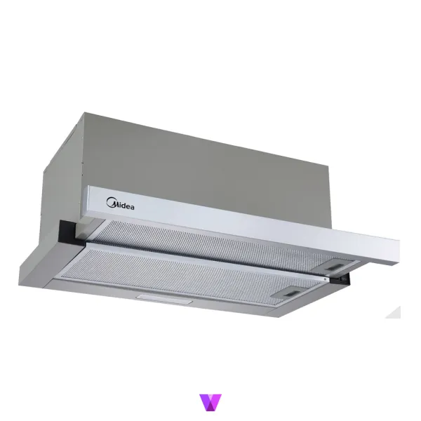 Midea Sliding Hood - 60cm, Inox