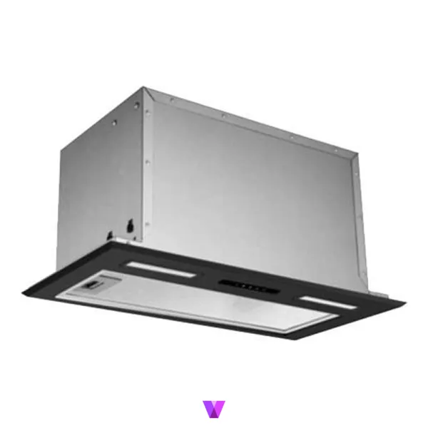 Midea Built in Hood - 52cm, Glass Black