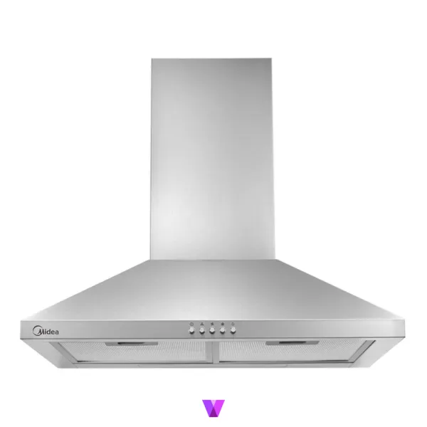 Midea Wall Mount Hood - 60cm, Inox