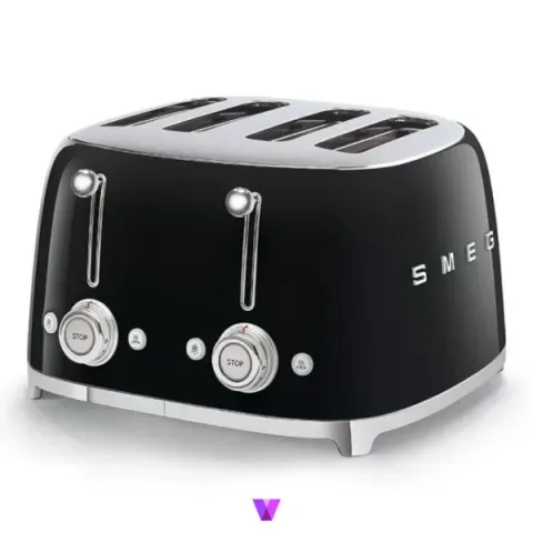 Smeg Toaster TSF03 50's Style - Black