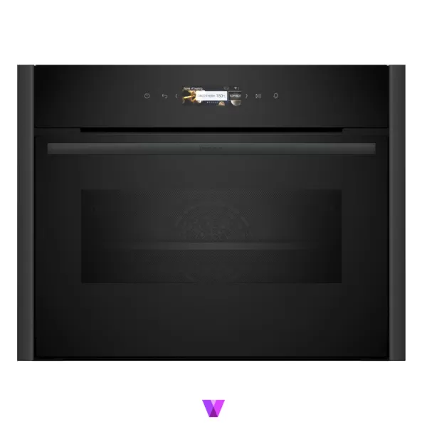 Neff C29MR21Y0 Compact Built In Oven with Microwave N70 Series   - Antrhacite Grey