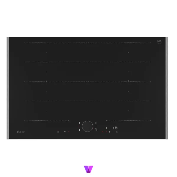 Neff T68YYY4C0 Induction Hob N90 Series - 80cm, Metallic Silver