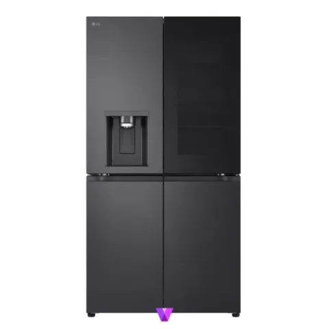 LG InstaView 4-Door Refrigerator - Black Inox