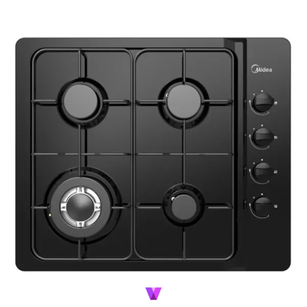 Midea Gas Hobs - 60cm, Black