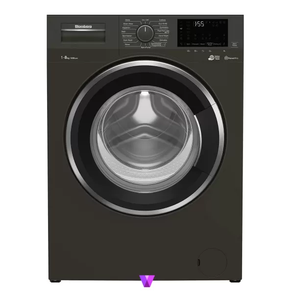 Blomberg Washing Machine 8kg - Black Graphite