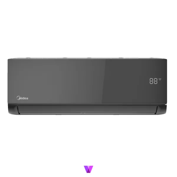 Midea Air Condition Xtreme Black Series - 18000 BTU, Glass Black