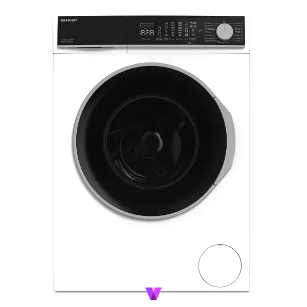 Sharp Washing Machine 9Kg - White