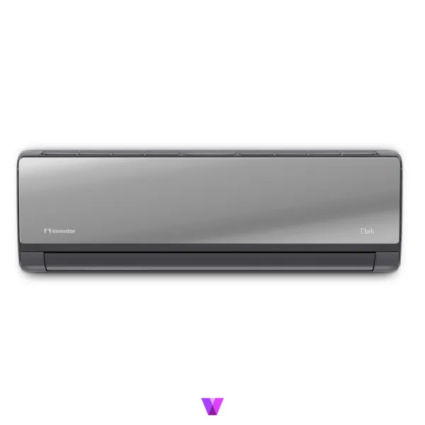 Inventor Air Condition Dark Series - 24000 BTU, Glass Black
