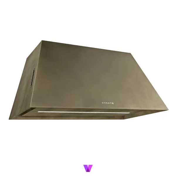 Faber The Chloé Wall Mount Hood - 70cm, Brushed Bronze