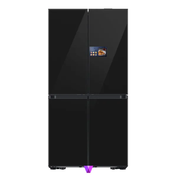 Samsung 4 Door Refrigerator Bespoke AI Series - Glass Black