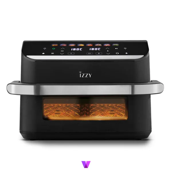 Izzy IZ-8260 Dual XXXL Air Fryer - Black