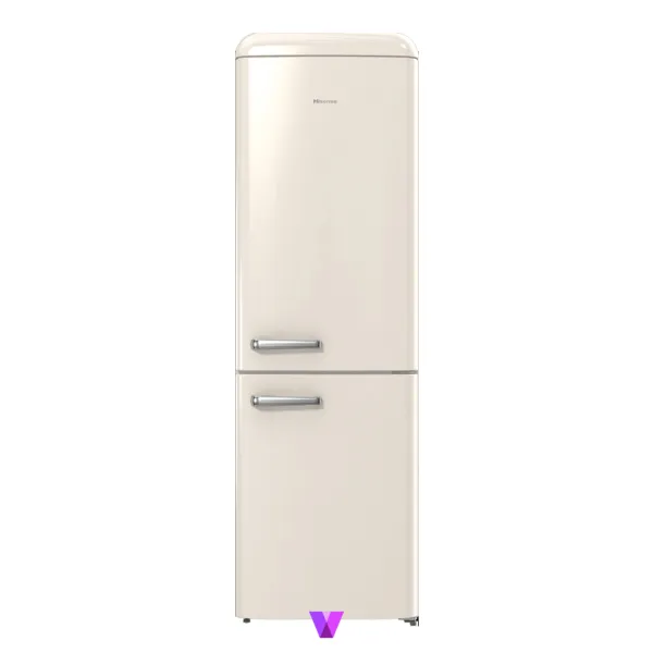 Hisense Retro Fridge Freezer - Cream