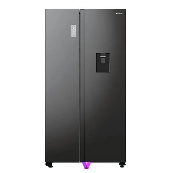 Hisense RS711N4WFE Free Standing Side by Side Fridge Freezer, 91cm width