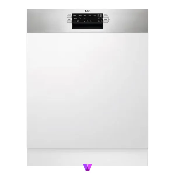 Aeg Semi Built In DishWasher 6000 Series - Inox