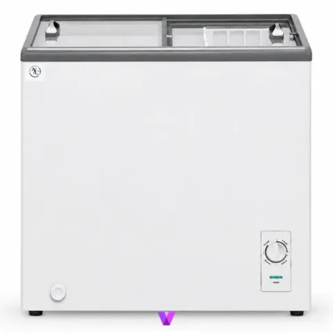 Midea Chest Freezer Showcase Series - White