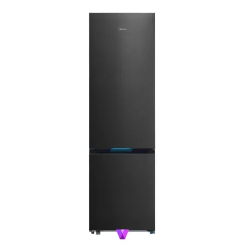 Midea Fridge Freezer Space Master Series - Black Inox