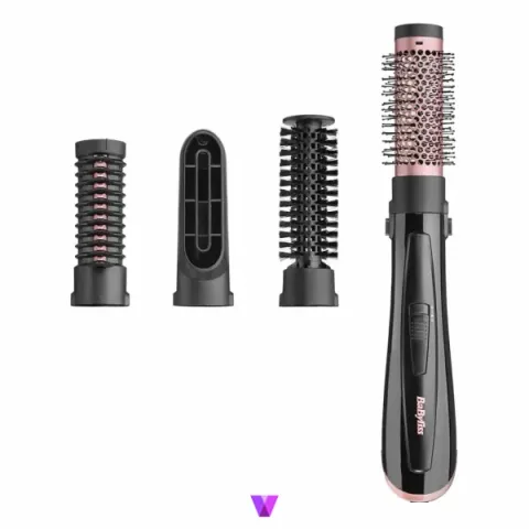 BabyLiss Perfect Finish Electric Hair Brush - Black