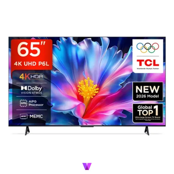 Tcl 4K TV P6L Series - 65"