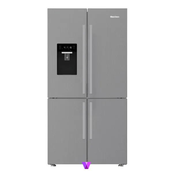 Blomberg 4-Door Refrigerator - Inox