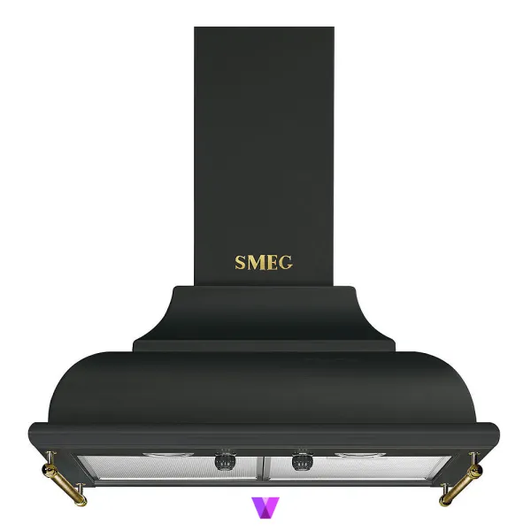 Smeg Wall Decorative Hood - 60cm, Anthracite