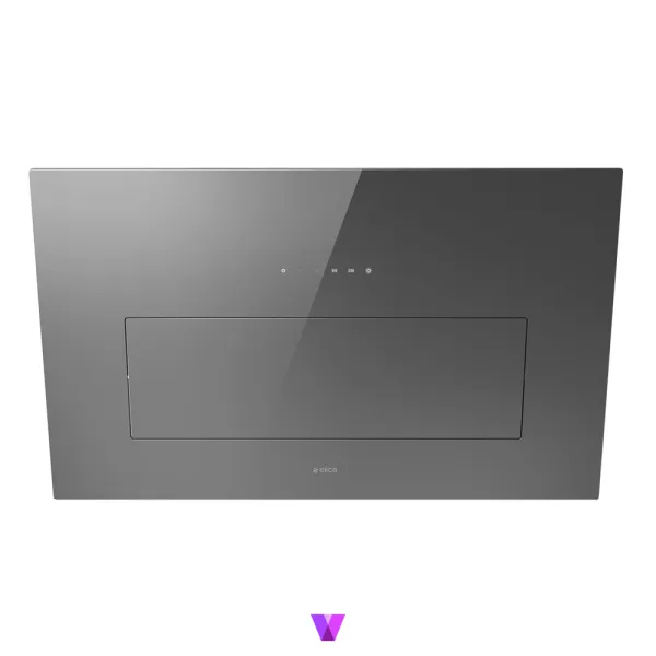 Elica Bloom Incline Hood - 85cm, Glass Gray