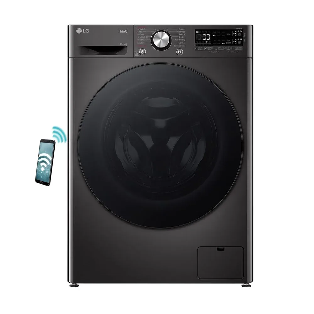 LG D4R7511TSWC Washer Dryer 11/6Kg (Copy)