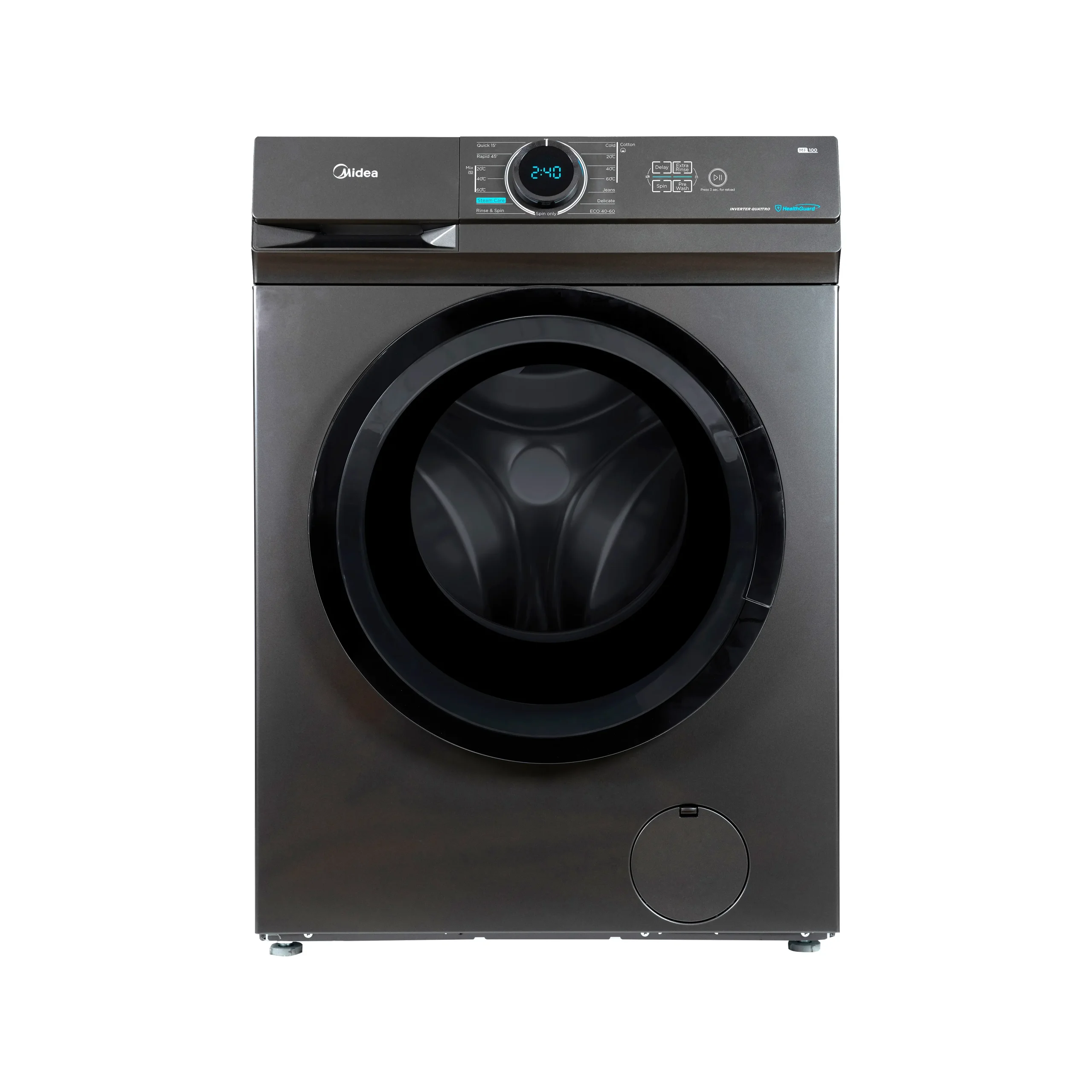 Midea MF110W100BA10/T-CY Washing Machine 10Kg Lunar Dial SerieS