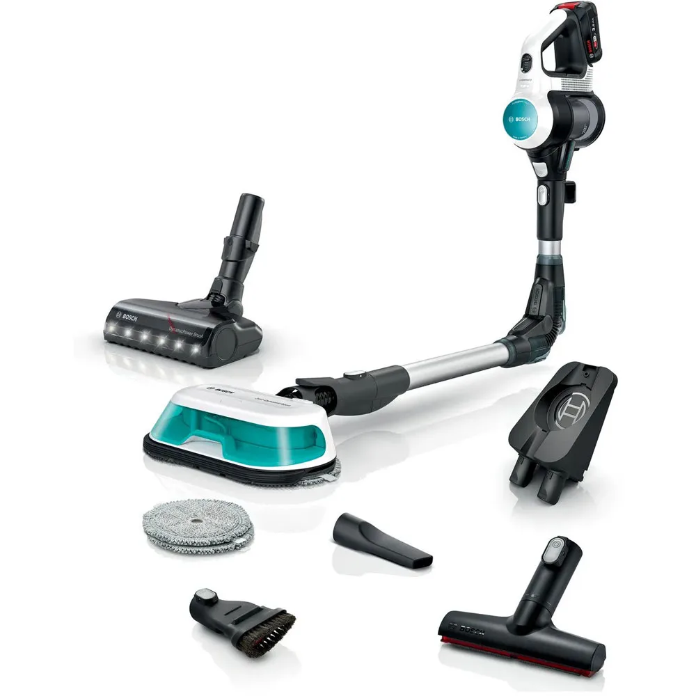 Bosch BCS71HYG1 ProHygienic Aqua Rechargeable Vacuum Cleaner, 2 in 1