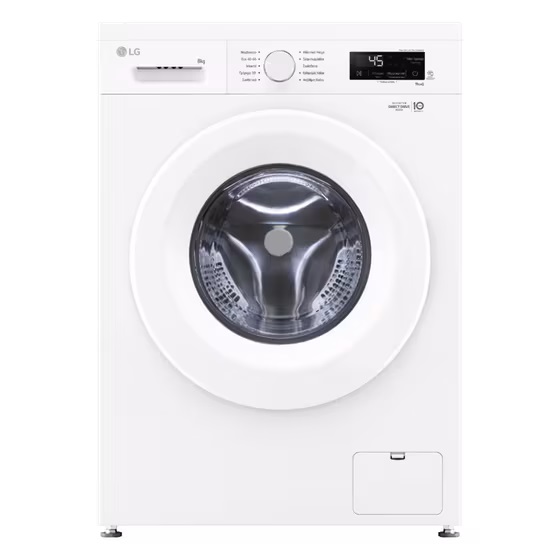 LG F4X1008NWH Washing Machine, 8kg