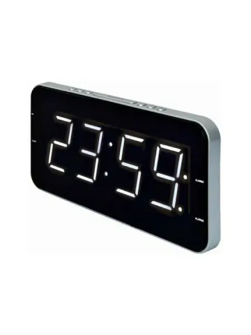 Roadstar Digital Desktop Clock with Alarm CLR-2615