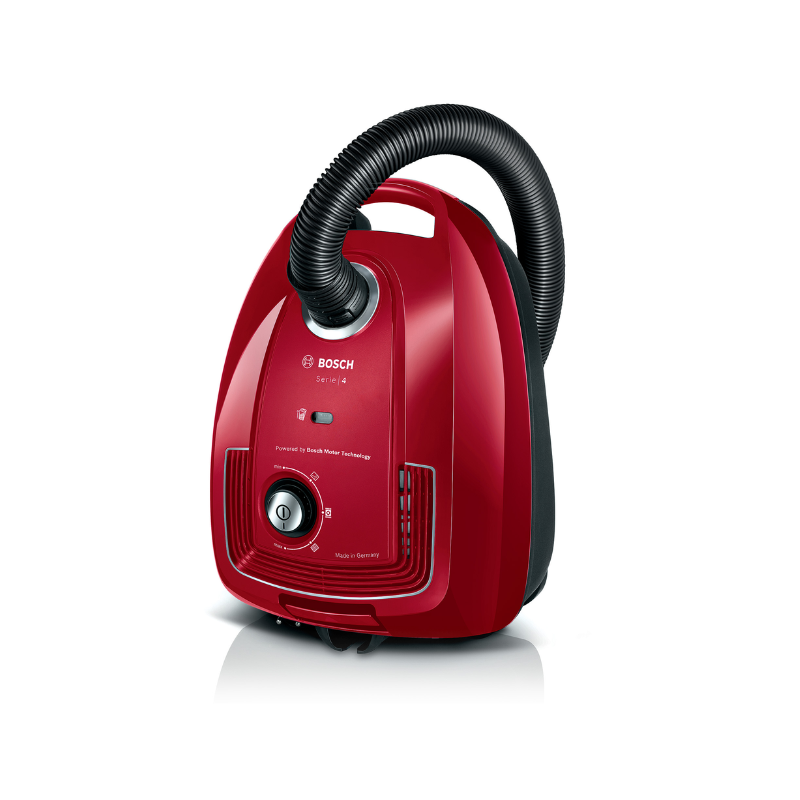 BOSCH BGB38RD2 Series 4 Vacuum Cleaner with Bag – Red