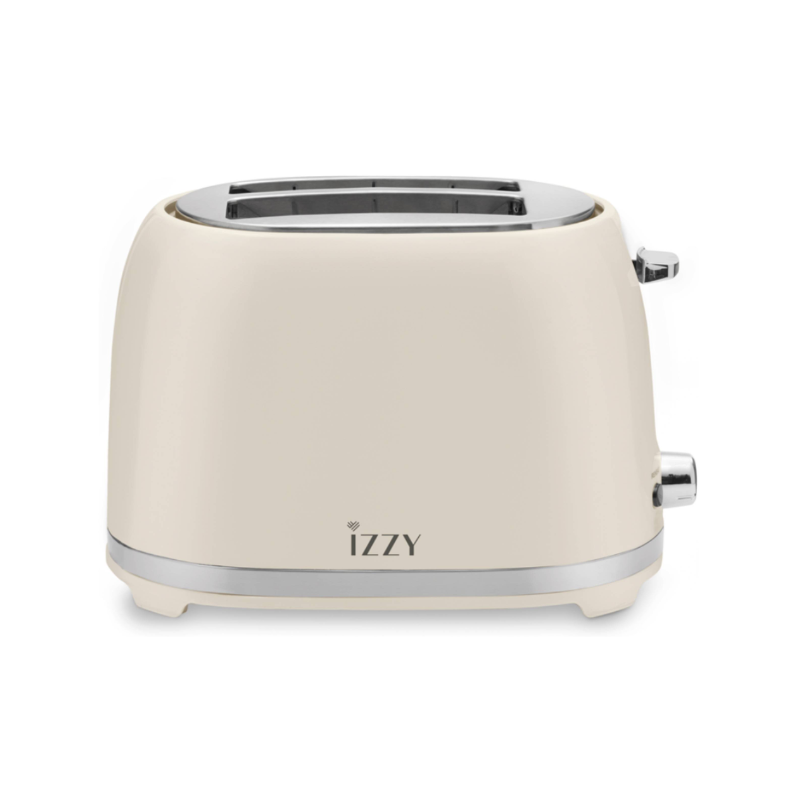IZZY 224631 Vintage Toaster, Creme