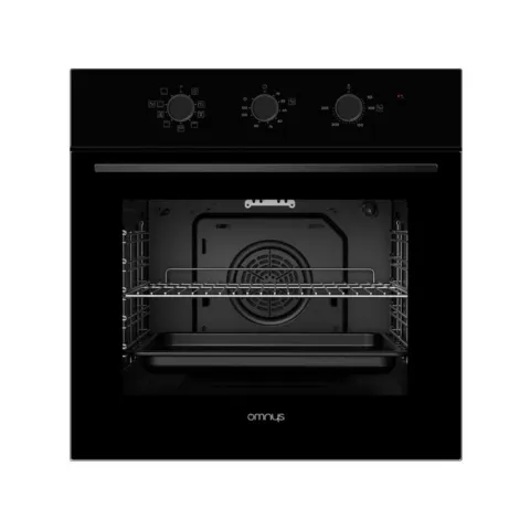 OMNYS OV7009MRBL 70 Lt Black Built-in Countertop Oven