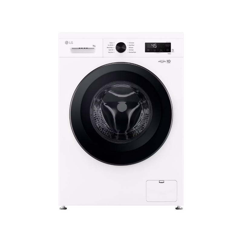 LG Washing Machine 9kg F4X1009NWK
