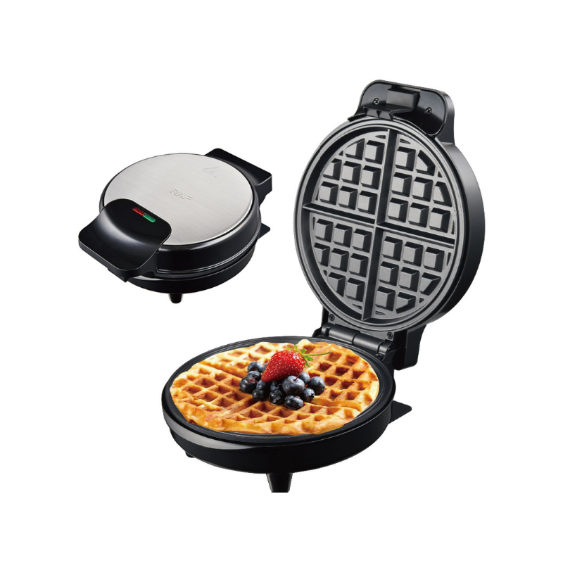 RAF Waffle Maker, Black, 1000W R.2225