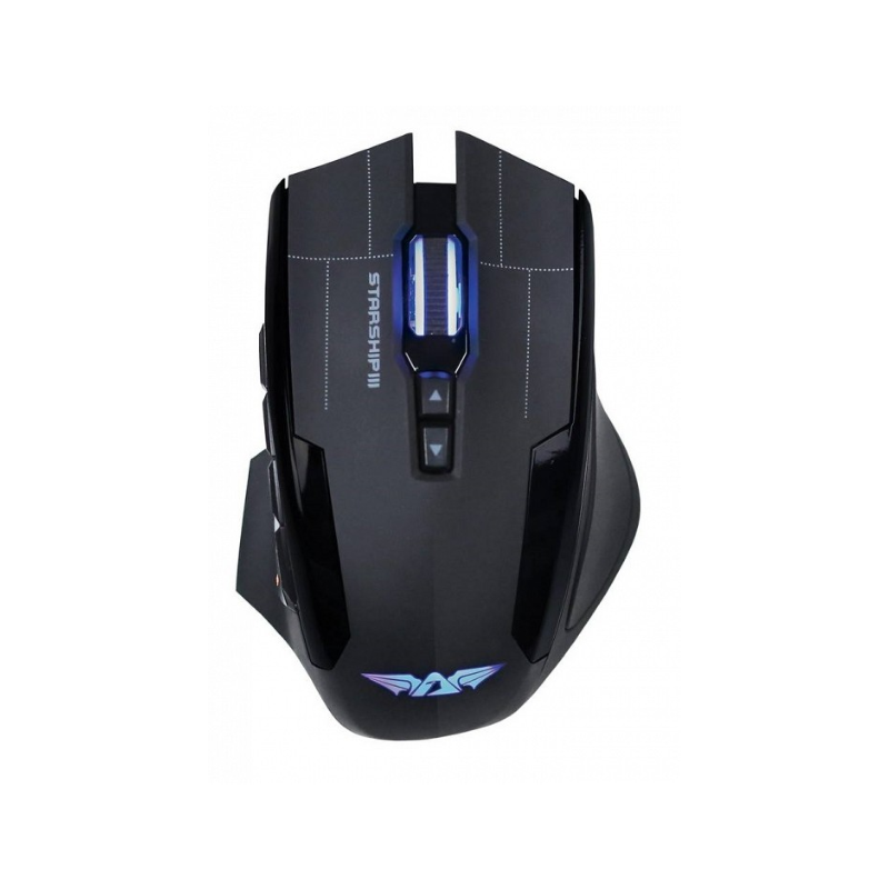 Armaggeddon Starship 3 Soviets Pro-Gaming Mouse 10000CPI Macros RGB Adj.Weight