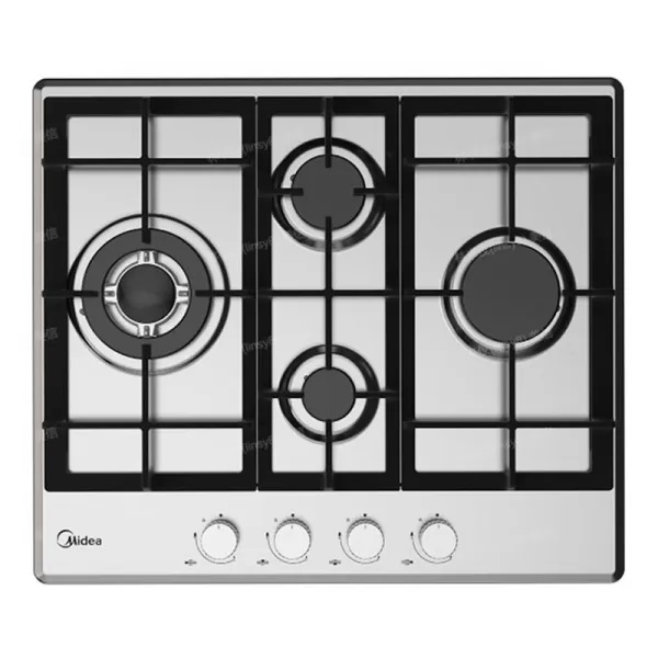 Midea Gas Hob Silver Inox / MG60SM097AH1B-CY