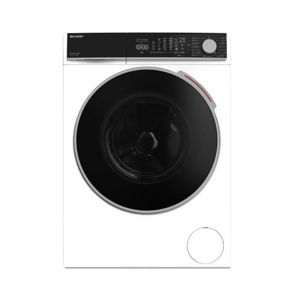 SHARP ESNFL014CWNA Washing Machine 10 Kg, White